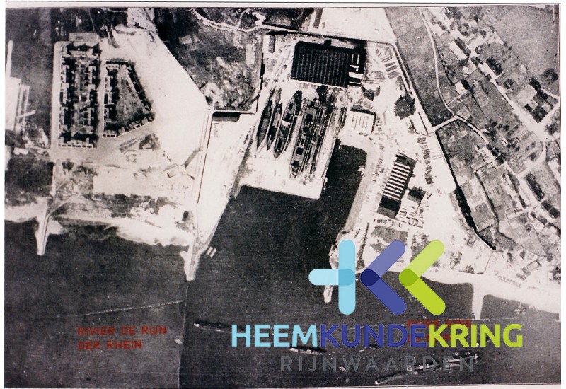 Tolkamer 1970 Luchtfoto Scheepswerf `de Hoop`Coll. G.B.Janssen